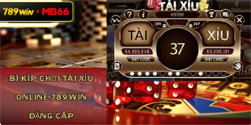 Bí kíp chơi Tài Xỉu Online 789Win đẳng cấp